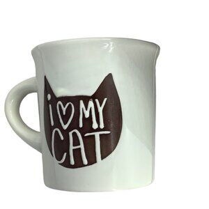 I Love My Cat Cuppa This Cuppa That Mug Coffee Tea Cup 3.5" x 3.5" Ore' Original